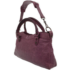 Balenciaga Leather First Bag Shoulder The